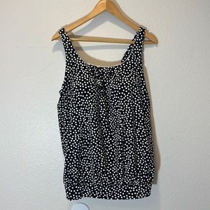 Lands’ End Mastectomy Tankini 16L